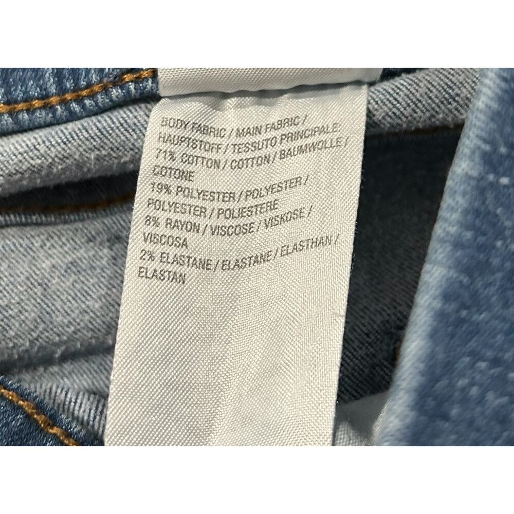 D & Co. Medium Wash Straight Leg Stretch Denims Plus Size 22W - Picture 3 of 4